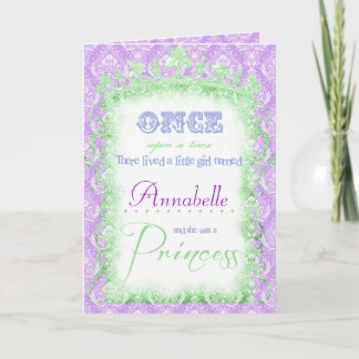 Frog Princesse invitation photo d'anniversaire