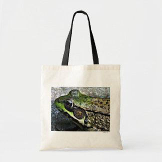 Frog Profile Tote Bag
