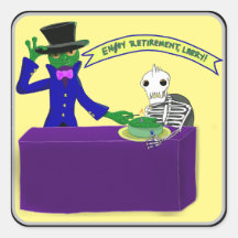 Frog Proper Retirement Sticker