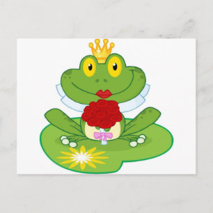 Frog Queen Postcard