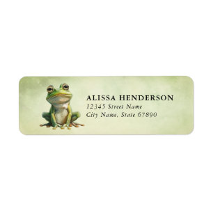 Frog Return Address Labels