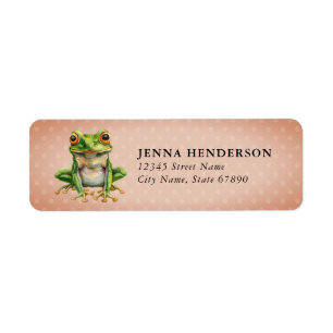 Frog Return Address Labels