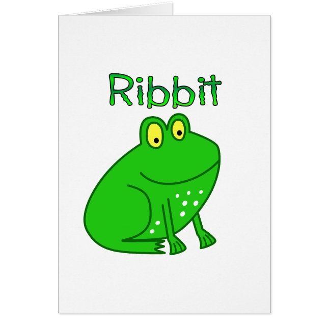 Frog Ribbit (Front)
