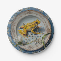 Frog - Round Paper Plates