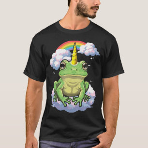 Frog s For Frog Girls Frog Unicorn T-Shirt