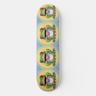 Frog’s Gentle Smile Skateboard