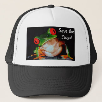 Frog, Save the Frogs! Trucker Hat