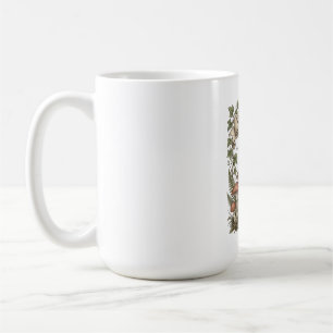 Frog Scholar Reading Books Mushroom Academia Dark Coffee Mug
