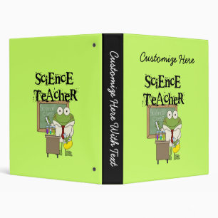 Frog Science Teacher Binder