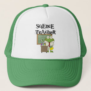 Frog Science Teacher Trucker Hat