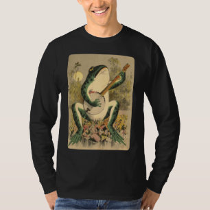 Frog Serenade black long sleeve T-Shirt