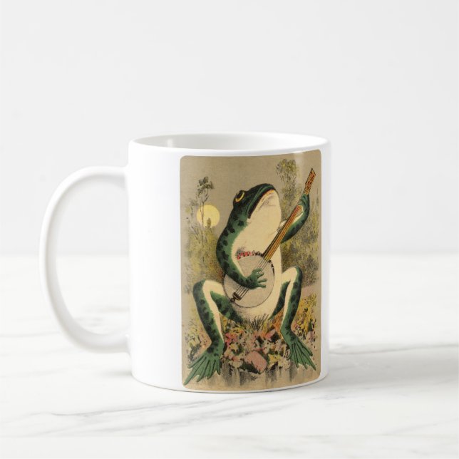 Frog Serenade Mug (Left)