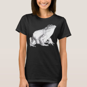 Frog Shirt Bullfrog Art Shirt Cool Frog Shirt