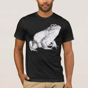Frog Shirt Bullfrog Art T-shirt Cool Frog Gift