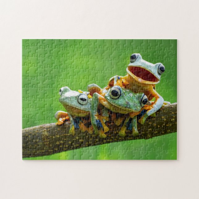 Frog Siblings, Jigsaw Puzzle (Horizontal)