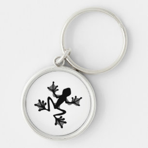Frog Silhouette Keychain