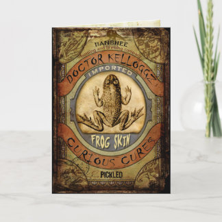 Frog Skin Card