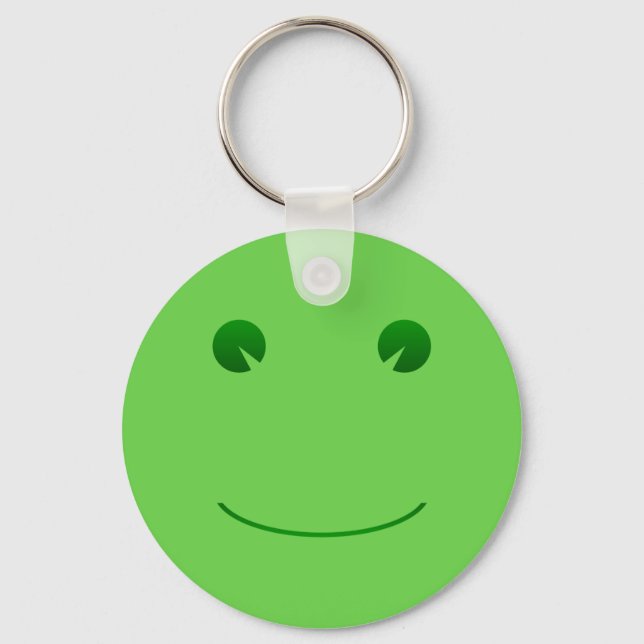 Frog Smile Keychain (Front)