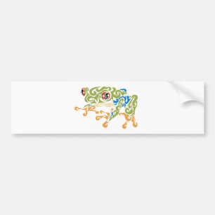 Frog Squirels Bumper Sticker