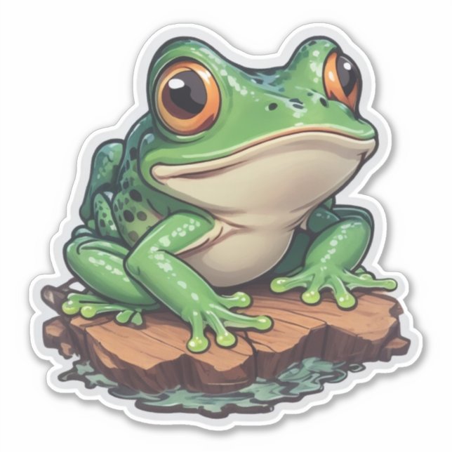 Frog Stickers Transform Ordinary into Extraordinar (Front)