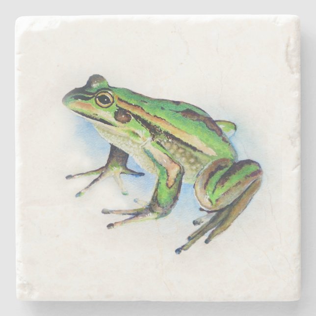 Frog Stone Coaster (Front)