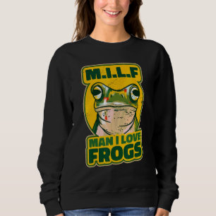 Frog Students Teachers Science Biology Sweatshirt