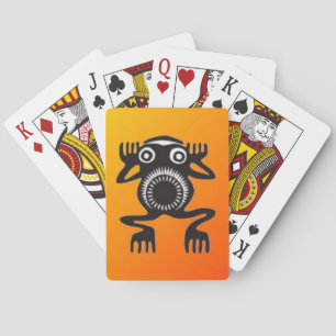 Frog Symbol Playing Cards