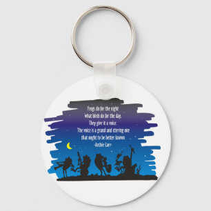 Frog symphony keychain