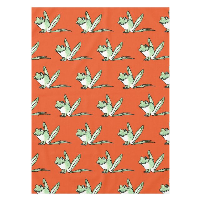 frog tablecloth (Front)