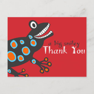 Frog Thank You Card