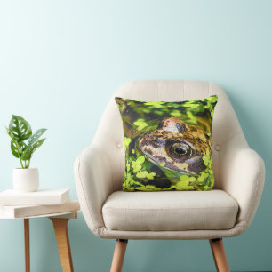 FROG THROW PILLOW