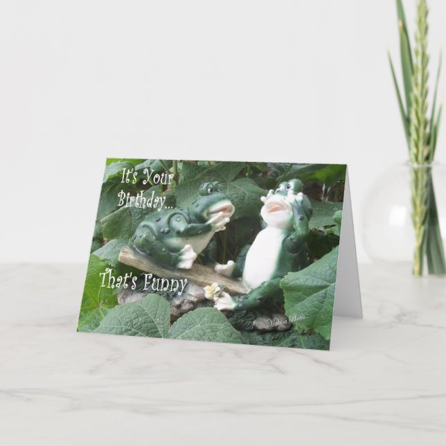 Frog TitterTatter-customize Card (Front)