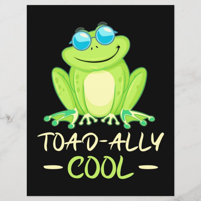 Frog Toadally Cool (Front)
