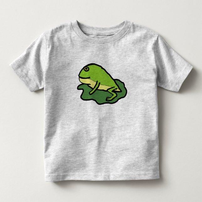 Frog Toddler T-shirt (Front)