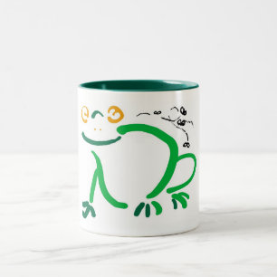 Frog Two-Tone Coffee Mug