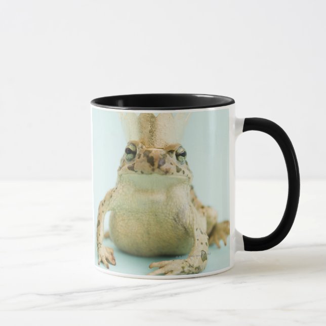 Frog wearing crown mug (Right)