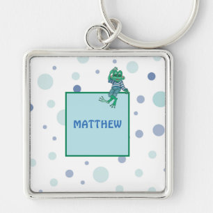 Frog Wearing Jeans Keychain