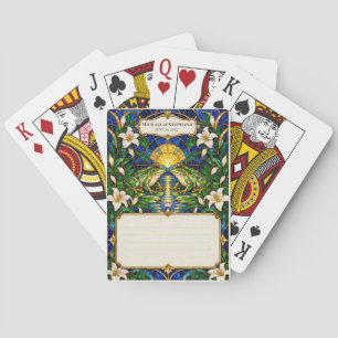 Frog Wedding Guest Book Signing Deck Playing Cards