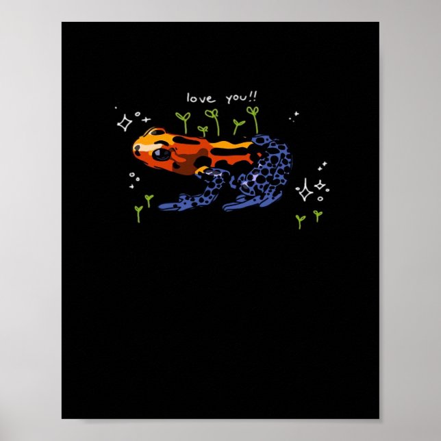 Frog Who Loves You! Poster (Front)