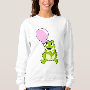 Frog with Balloon Sweatshirt