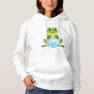 Frog with Crystal ball Hoodie