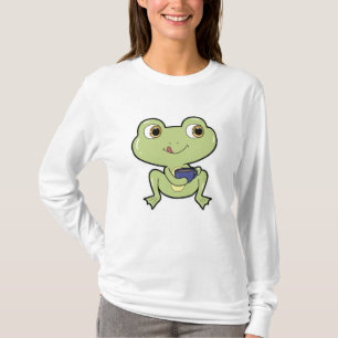 Frog with Cup of Coffee T-Shirt