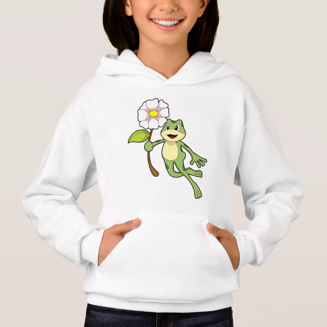 Frog with Flower. (Devant)