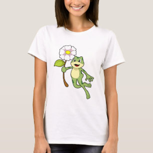 Frog with Flower.PNG T-Shirt