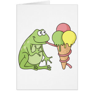 Frog with Icecream