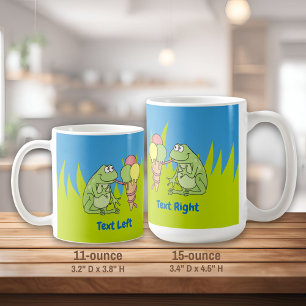 Frog with Icecream Coffee Mug