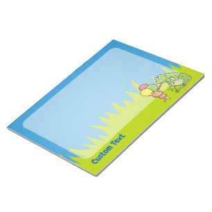 Frog with Icecream Notepad