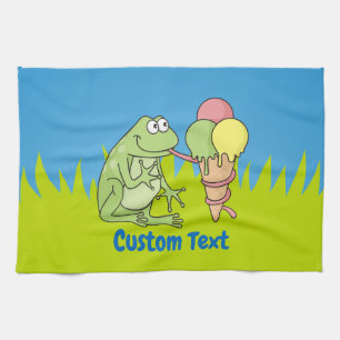 Frog with Icecream Towel