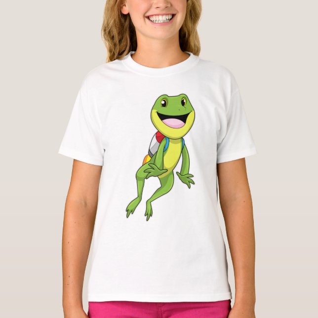 Frog with Jetpack T-Shirt (Front)