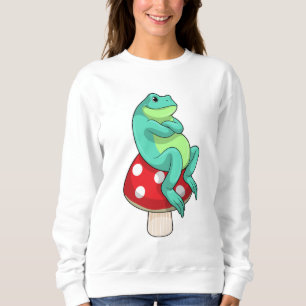 Frog with Mushroom Sweatshirt